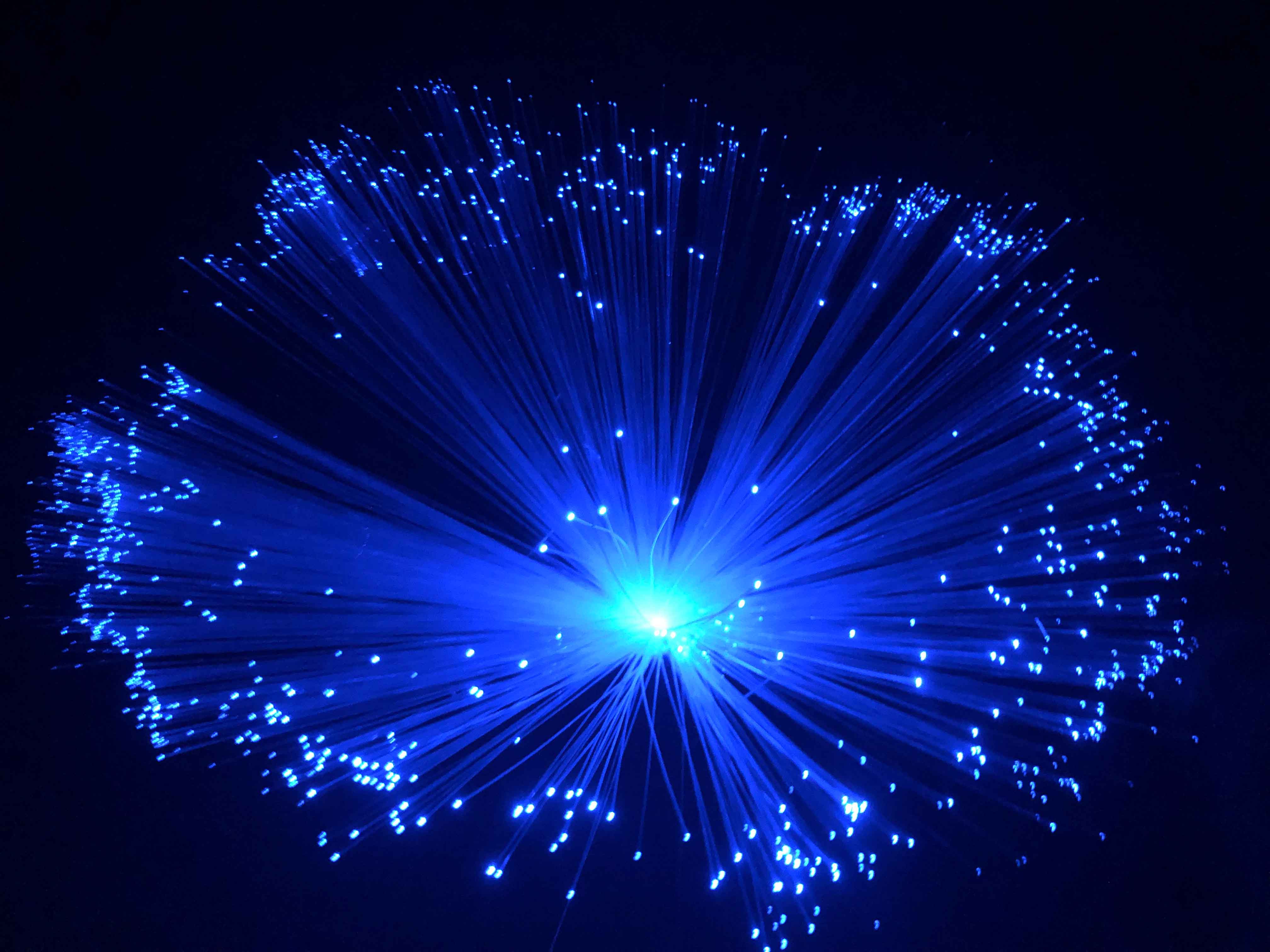 blue fiber